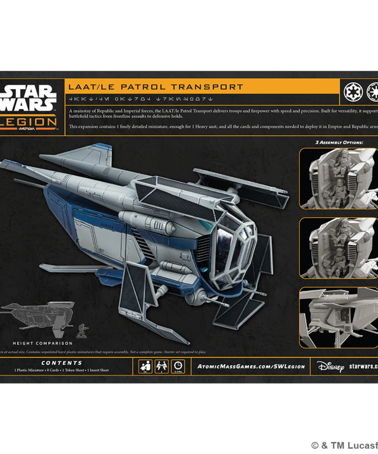 Atomic Mass Games - AMG PRESALE Star Wars: Legion - LAAT-Le Patrol Transport 12/04/2026