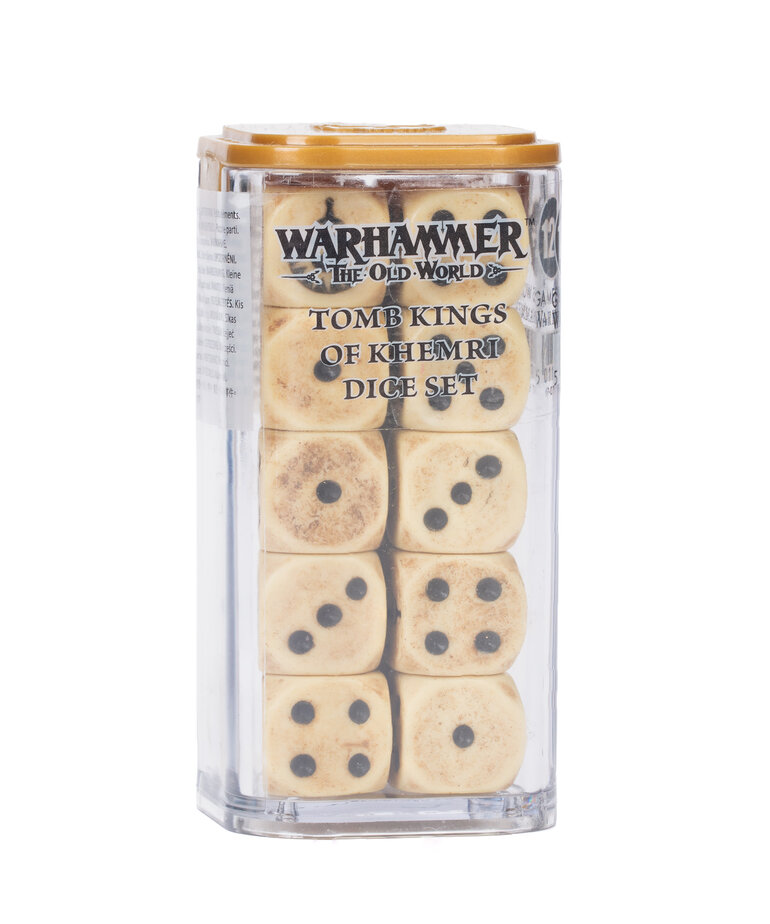 Games Workshop - GAW PRESALE Warhammer: The Old World - Tomb Kings of Khemri Dice 11/07/2026