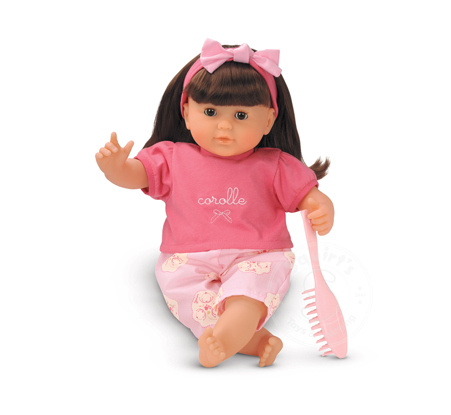 Corolle Mon Bebe Classique Brunette 14 Doll Squirt S Toys Learning Co