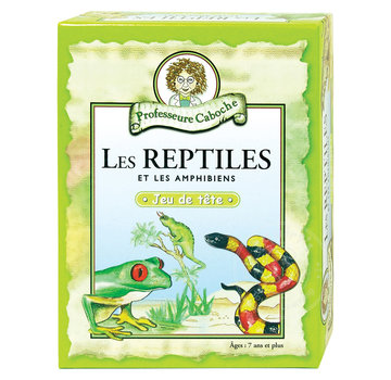 Professor Noggin's Professeure Caboche les Reptiles et les Amphibiens