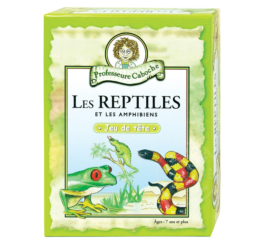 Professeure Caboche les Reptiles et les Amphibiens