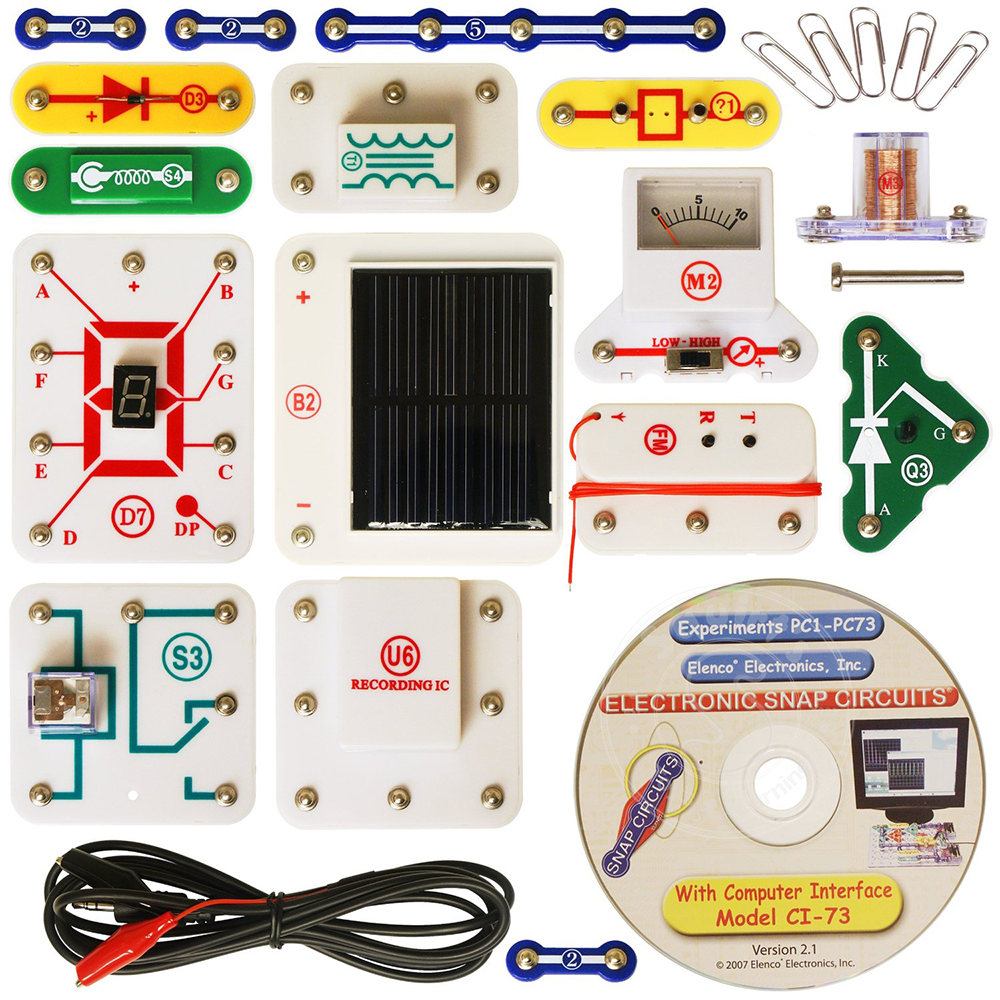 Elenco Snap Circuits Upgrade Kit SC-300 to SC-750 - Squirt's Toys