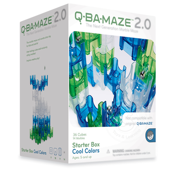 MindWare Q-Ba-Maze 2.0 Starter Box Cool Colors