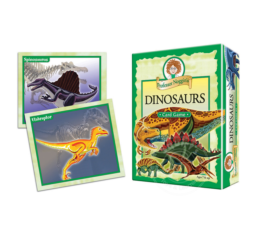 Professor Noggin's World of Dinosaurs Card Game