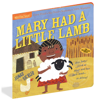 Workman Publishing Indestructibles Book Mary Had a Little Lamb