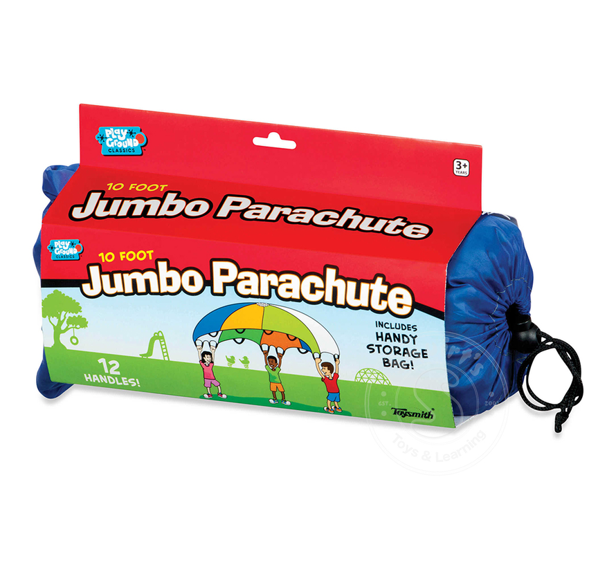 Jumbo Parachute 10' & 12 Handles