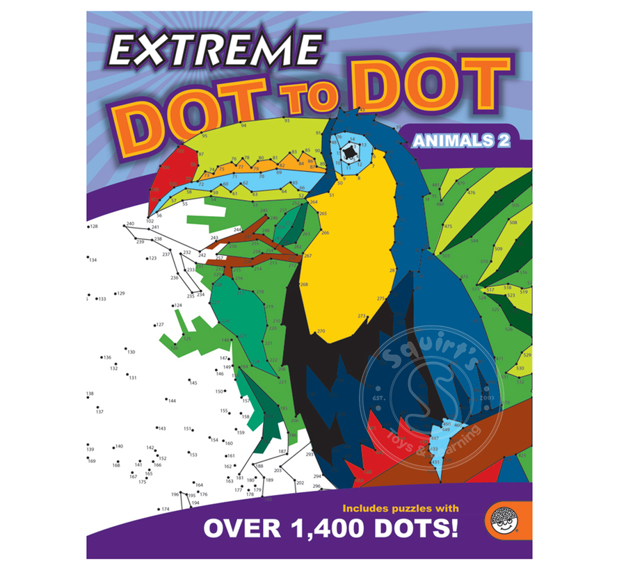 Mindware Extreme Dot to Dot Animals 2