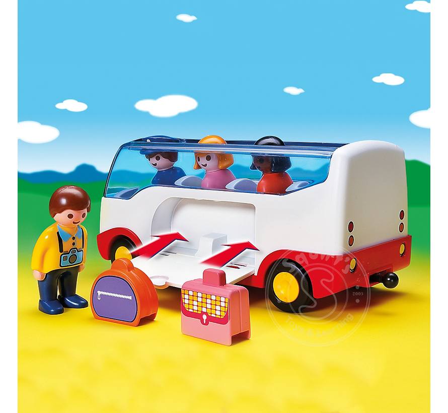 Final Sale: Playmobil 123 Airport Shuttle Bus