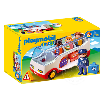 Playmobil Playmobil 123 Airport Shuttle Bus