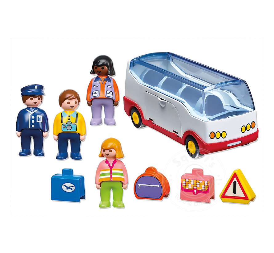 Final Sale: Playmobil 123 Airport Shuttle Bus