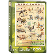 Eurographics FINAl SALE Eurographics Dinosaurs Puzzle 1000pcs