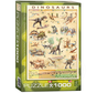 Eurographics Dinosaurs Puzzle 1000pcs
