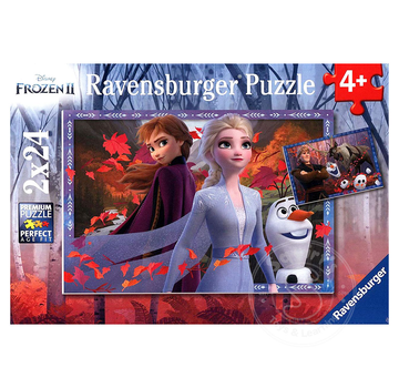 Ravensburger Ravensburger Frozen II Frosty Adventures Puzzle 2 x 24pcs