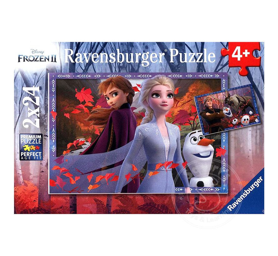 Ravensburger Frozen II Frosty Adventures Puzzle 2 x 24pcs
