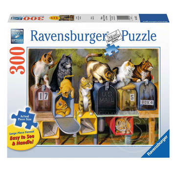 Ravensburger Ravensburger Cat’s Got Mail Large Format Puzzle 300pcs (Retired)