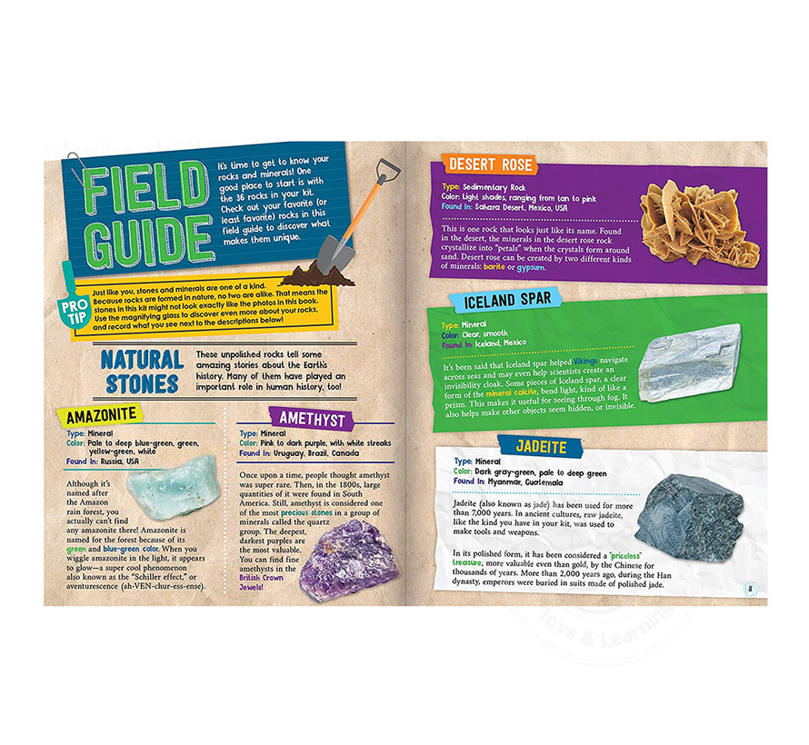 Klutz Maker Lab Rocks, Gems & Geodes