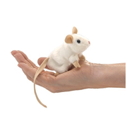 Folkmanis Folkmanis White Mouse Finger Puppet