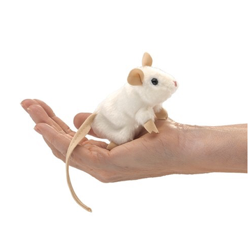 Folkmanis Folkmanis White Mouse Finger Puppet