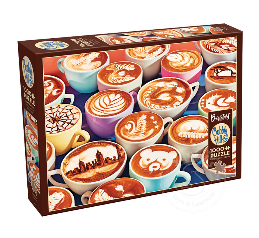 Cobble Hill BaristArt Puzzle 1000pcs
