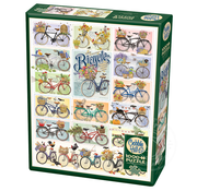 Cobble Hill Puzzles FINAL SALE - Cobble Hill Bicycles Puzzle 1000pcs