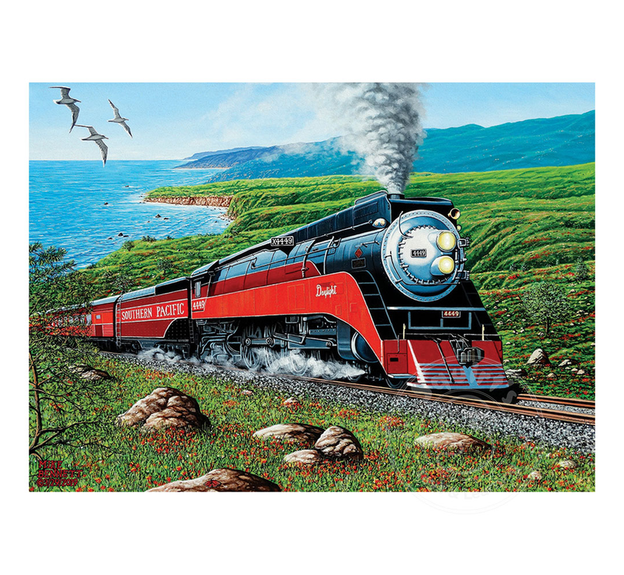 FINAL SALE - Cobble Hill Southern Pacific Puzzle 1000pcs RETIRED