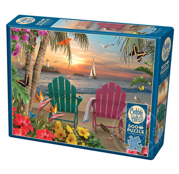 Cobble Hill Puzzles Cobble Hill Island Paradise Puzzle 500pcs