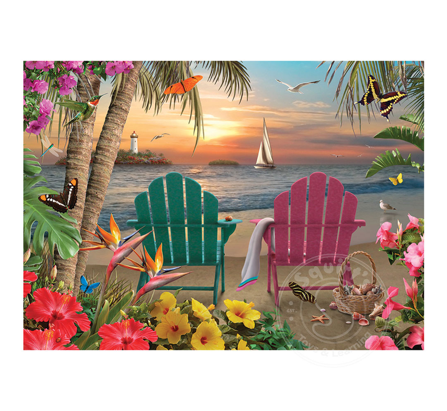 Cobble Hill Island Paradise Puzzle 500pcs