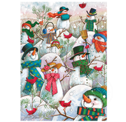 Cobble Hill Puzzles Cobble Hill Hill of a Lot of Snowmen Puzzle 500pcs