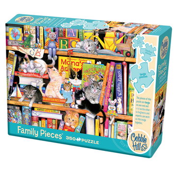 Cobble Hill Puzzles Cobble Hill Storytime Kittens Family Puzzle 350pcs