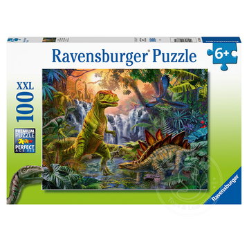 Ravensburger Ravensburger Prehistoric Dinosaur Oasis Puzzle 100pcs XXL