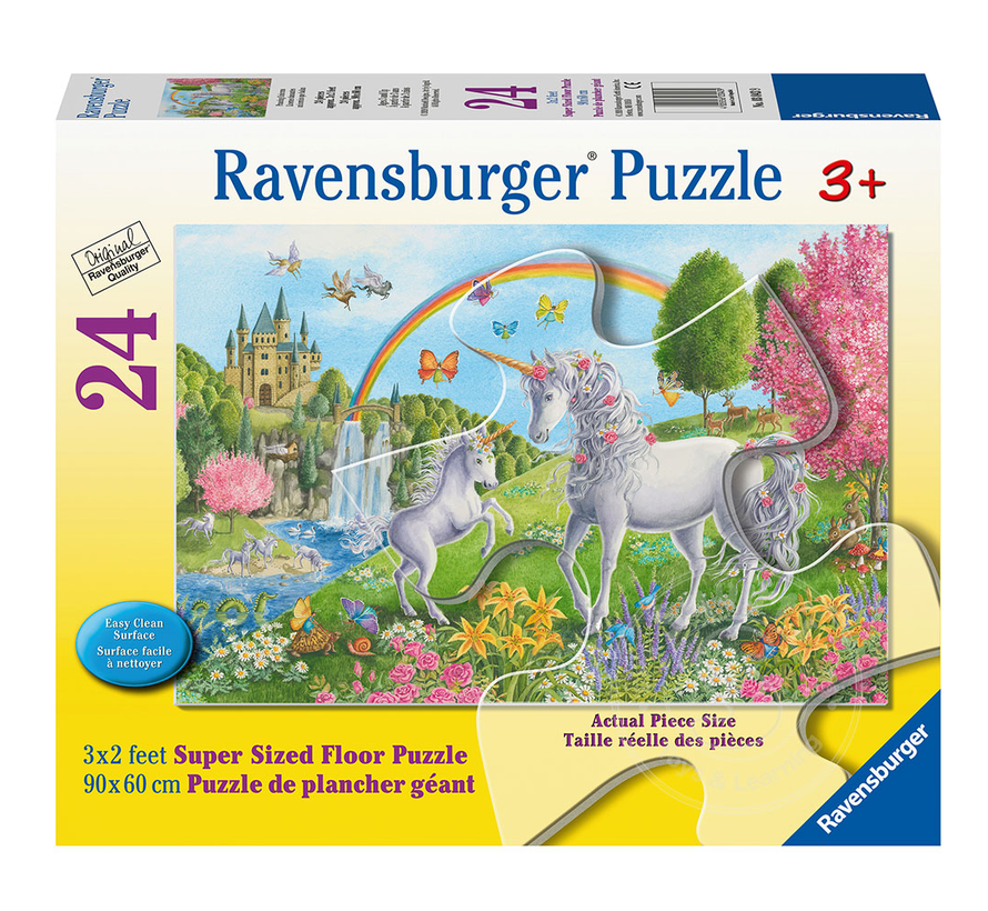 Ravensburger Prancing Unicorns Floor Puzzle 24pcs