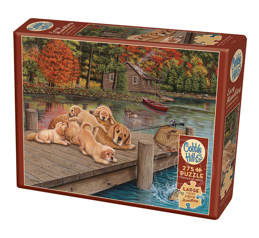 Cobble Hill Lazy Day on the Dock Easy Handling Puzzle 275pcs