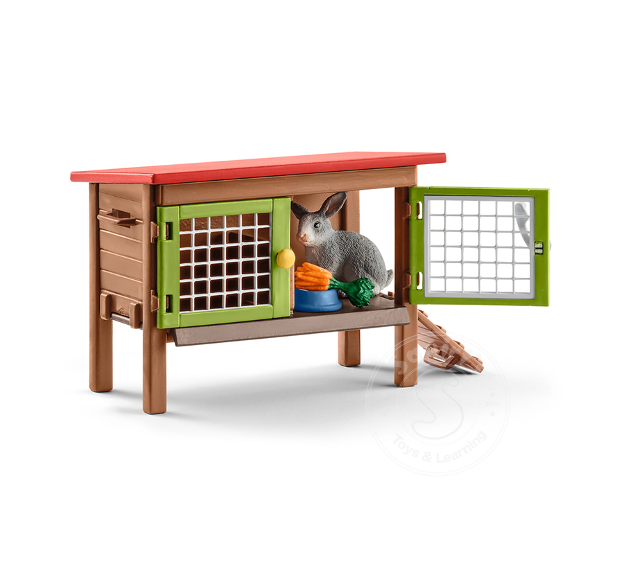 Schleich Rabbit Hutch