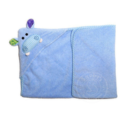 Zoocchini Henry the Hippo Baby Hooded Towel