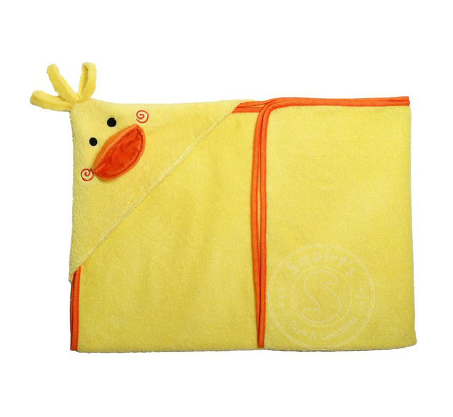 Puddles the Duck Baby Hooded Towel (0-18M)
