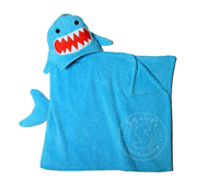 Zoocchini Sherman the Shark Toddler Hooded Towel (2+)