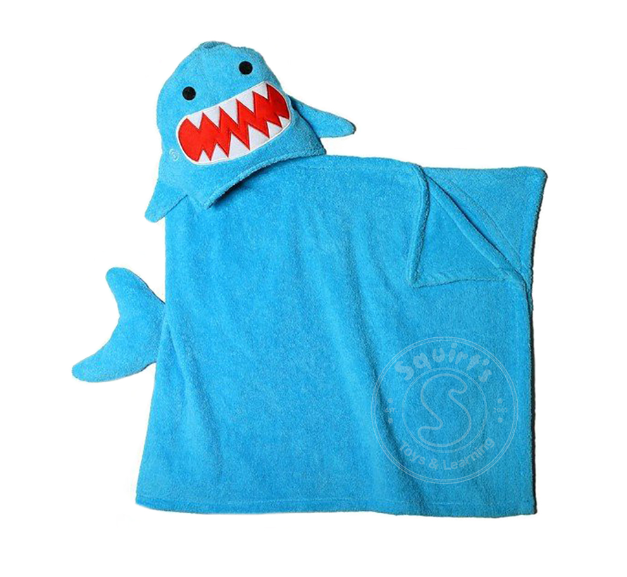 Sherman the Shark Toddler Hooded Towel (2+)