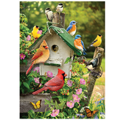 Cobble Hill Puzzles Cobble Hill Summer Birdhouse Puzzle 1000pcs