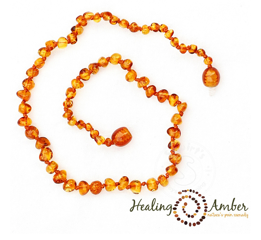 Healing Amber 11” Necklace Circle