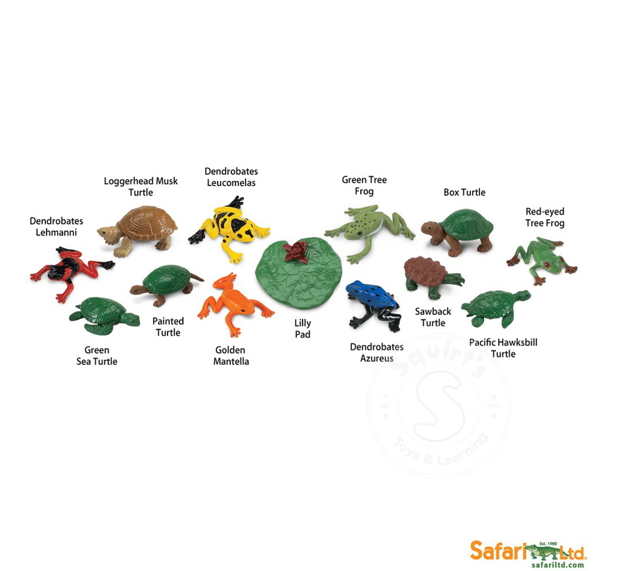 Safari Toob Frogs & Turtles