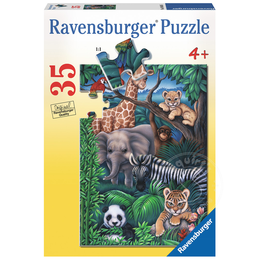 Ravensburger Animal Kingdom Puzzle 35pcs - Squirt's Toys & Learning Co