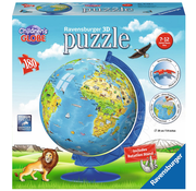 Ravensburger Ravensburger 3D XXL Children's Globe Puzzle Ball 180pcs