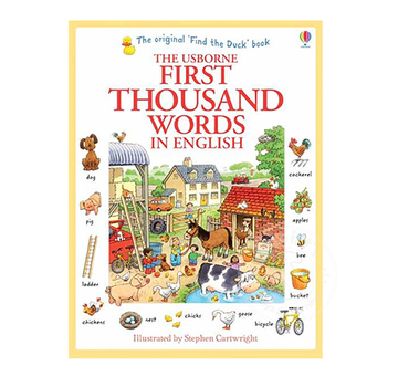 Usborne Books First Thousand Words in English