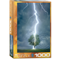 FINAL SALE Eurographics Lightning Striking Tree Puzzle 1000pcs