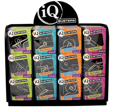 IQ Busters Wire Puzzles Assorted