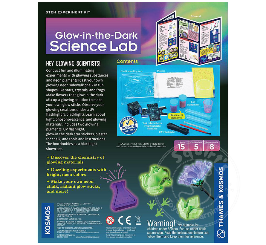 Thames & Kosmos Glow in the Dark Science Lab