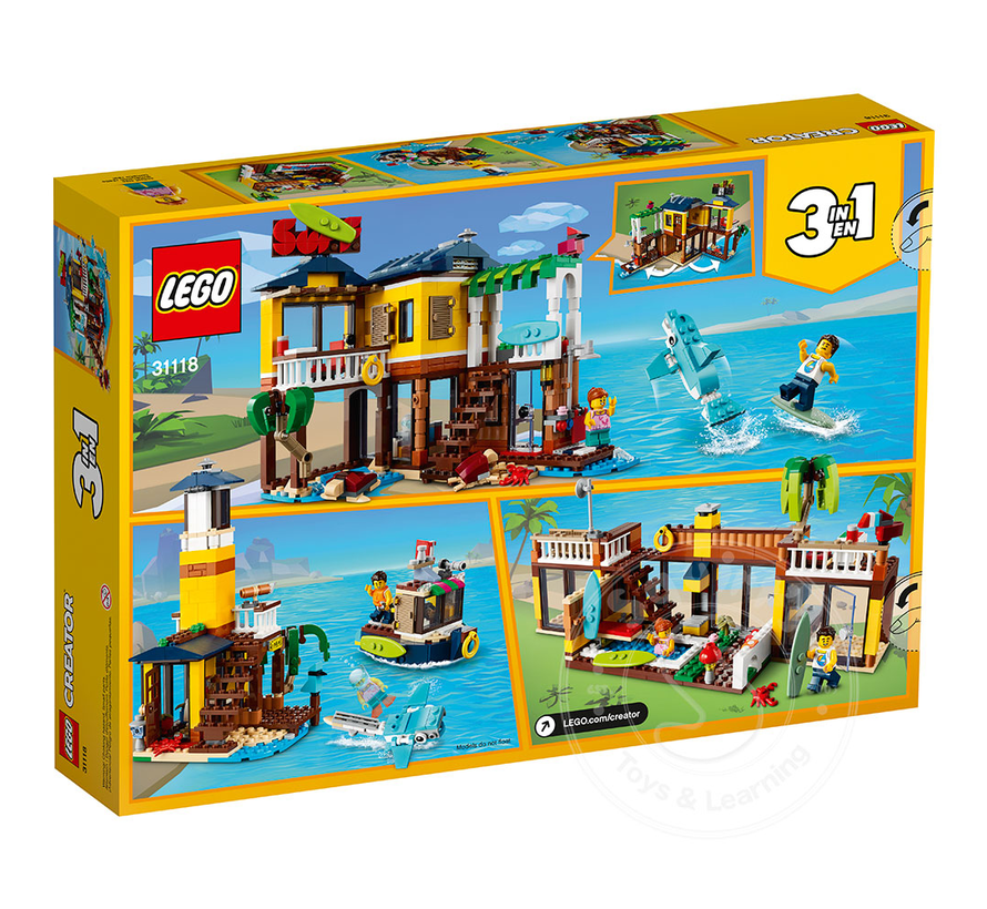 LEGO® Creator Surfer Beach House