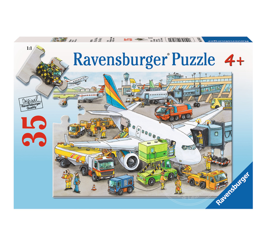 Ravensburger Busy Airport Puzzle 35pcs