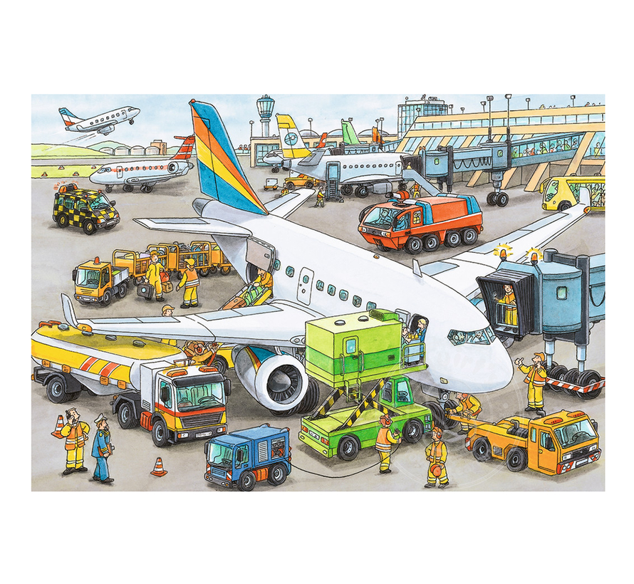 Ravensburger Busy Airport Puzzle 35pcs