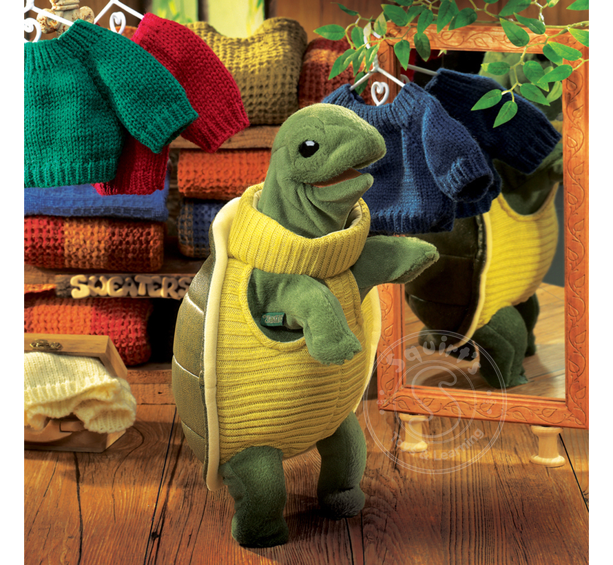 Folkmanis Turtleneck Turtle Puppet